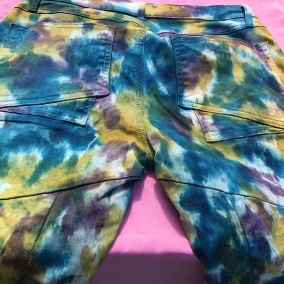 Anonymous John Carlisle Stylish Tie Dye Size 34 - Picture 6 of 13